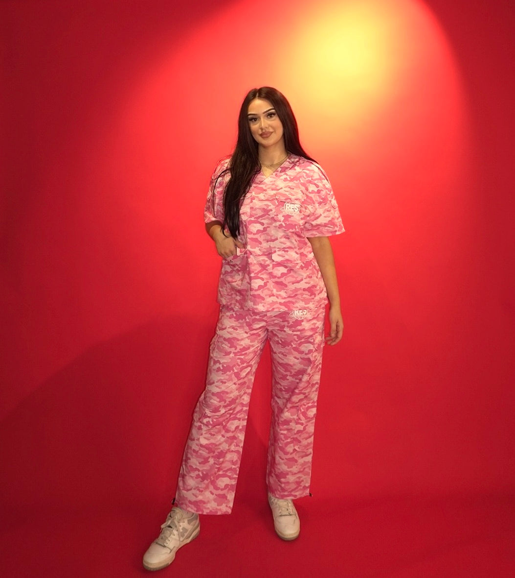 Medic collection scrub set - code pink