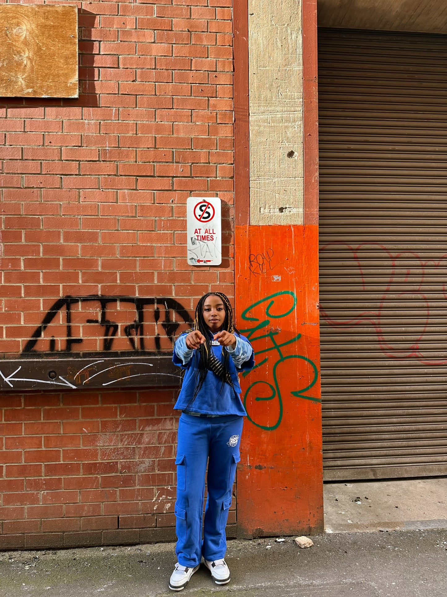 Cosmic Edition Trackpants — Ethereal Sky