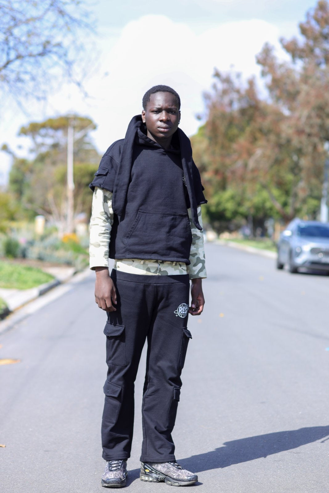 Cosmic Edition Trackpants — Midnight Realm