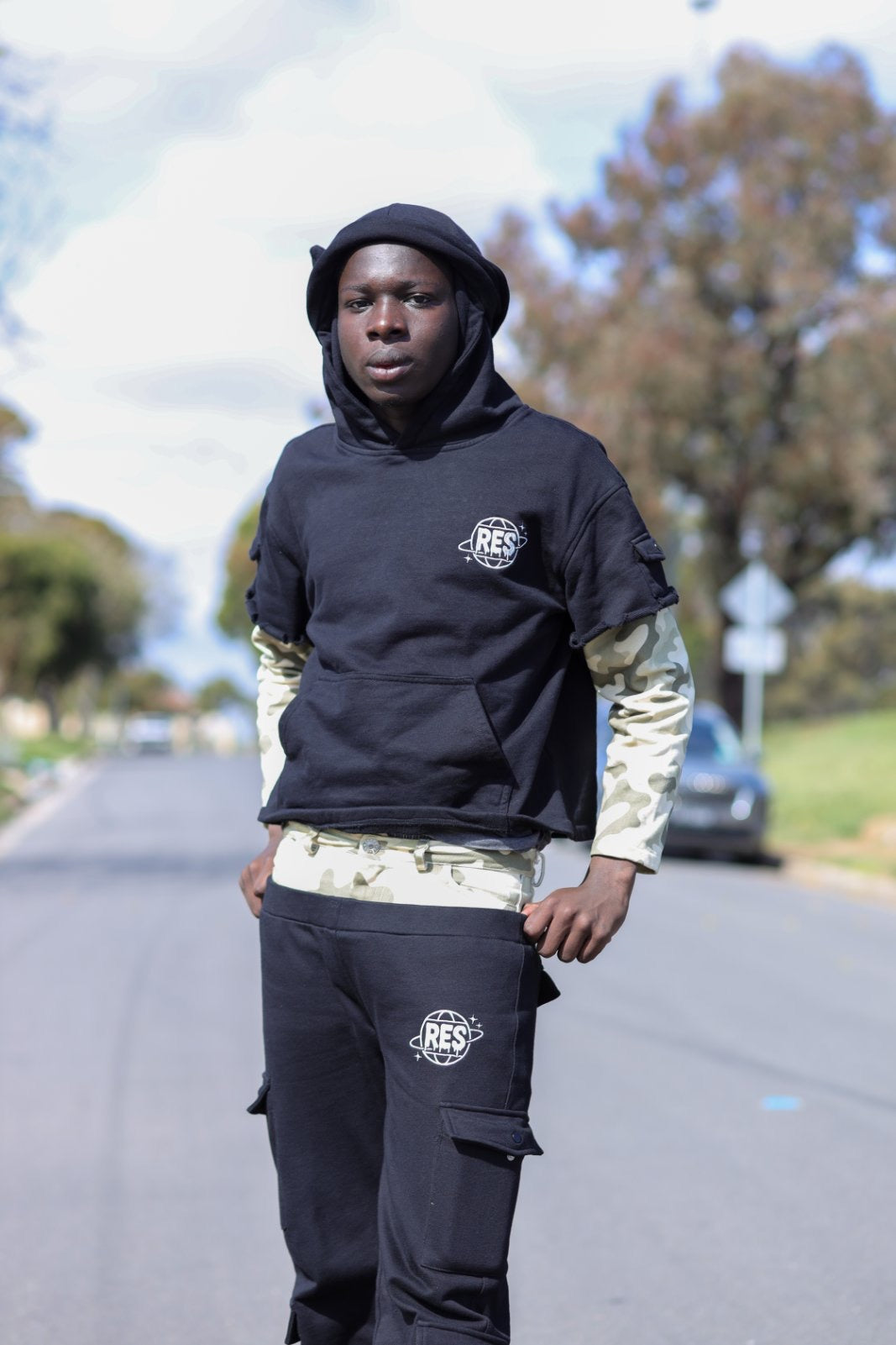 Cosmic Edition Trackpants — Midnight Realm