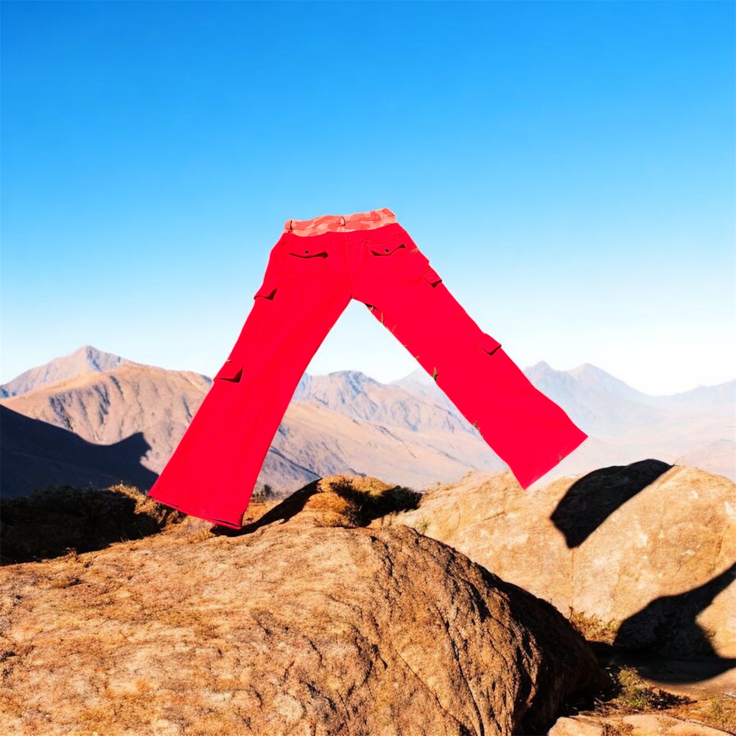 Cosmic Edition Trackpants — Blood Moon