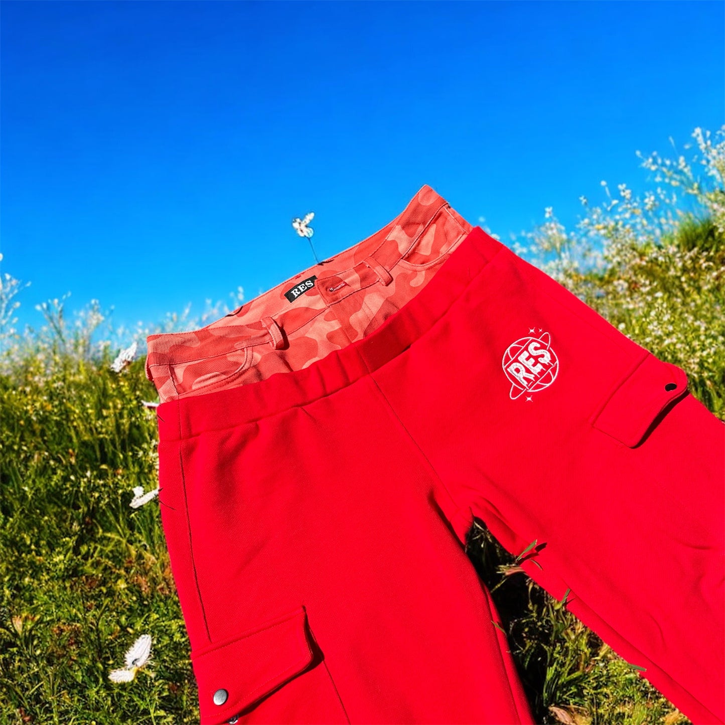 Cosmic Edition Trackpants — Blood Moon