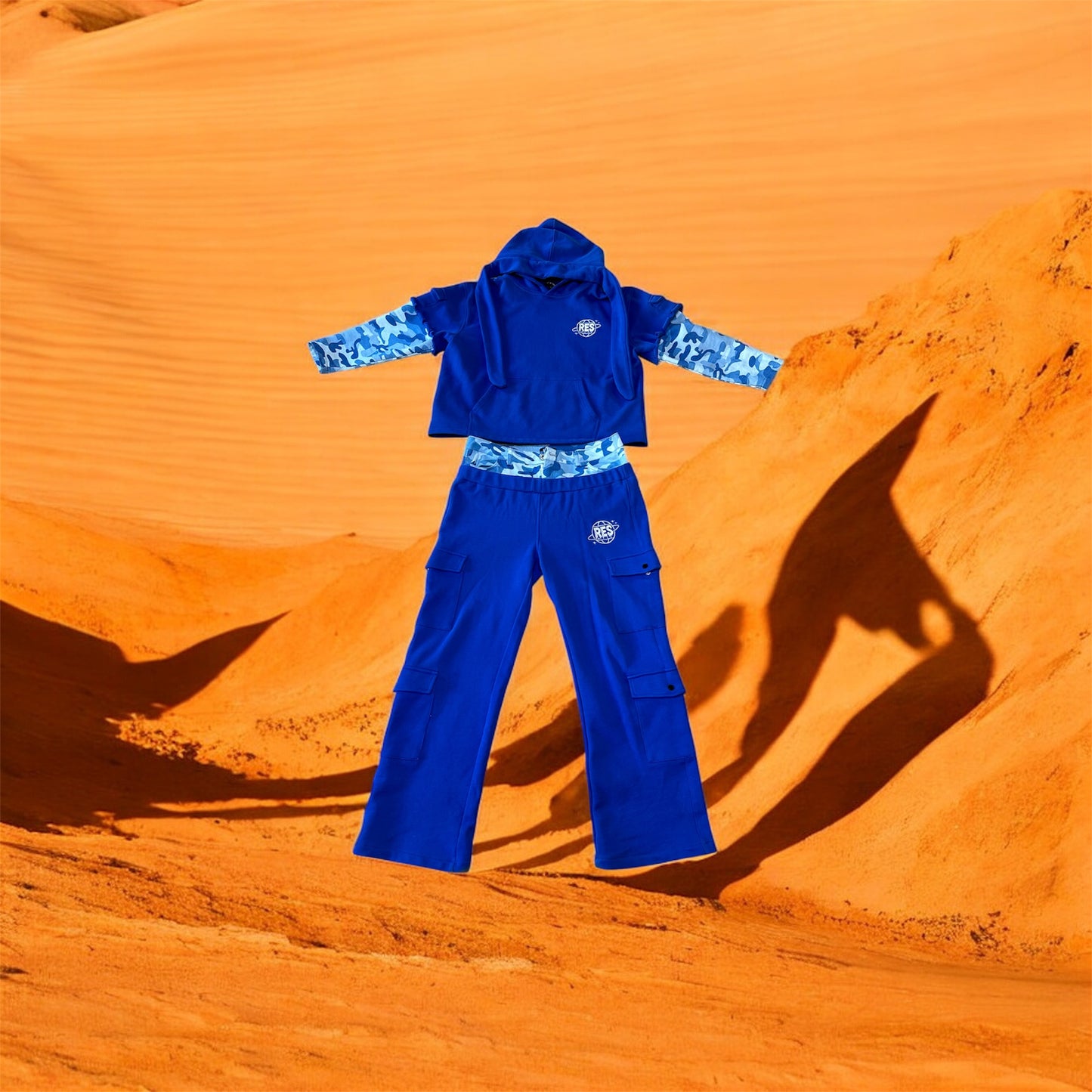 Cosmic Edition Trackpants — Ethereal Sky