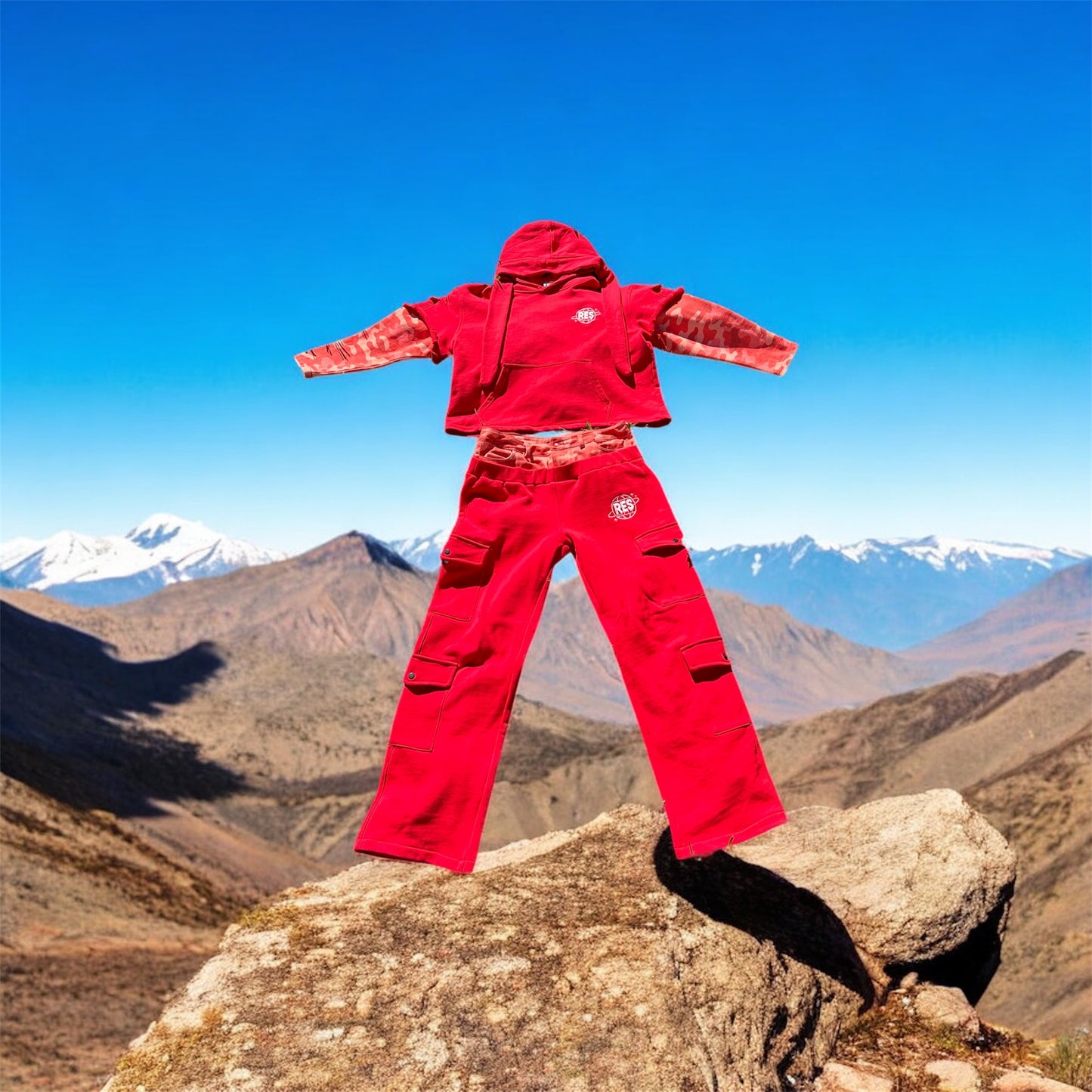 Cosmic Edition Trackpants — Blood Moon