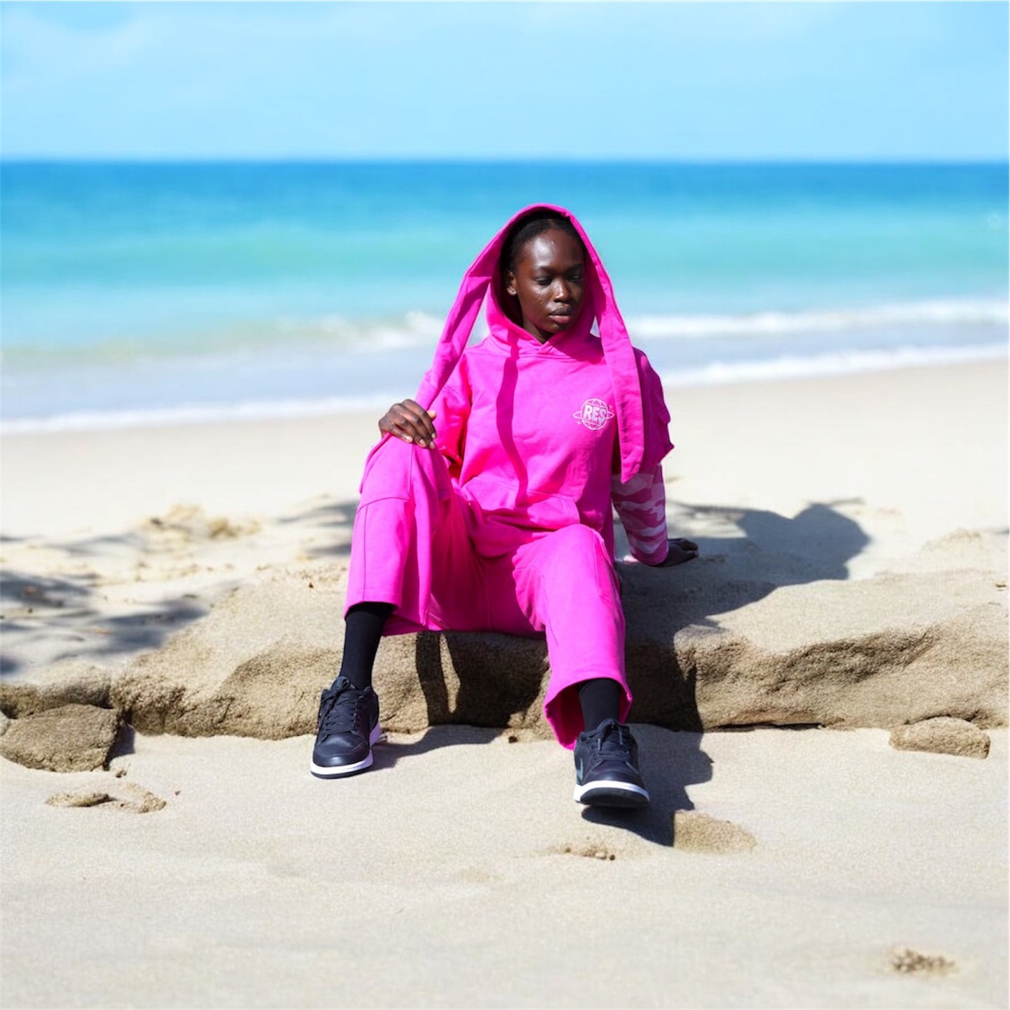 Cosmic Edition Trackpants — Celestial Rose