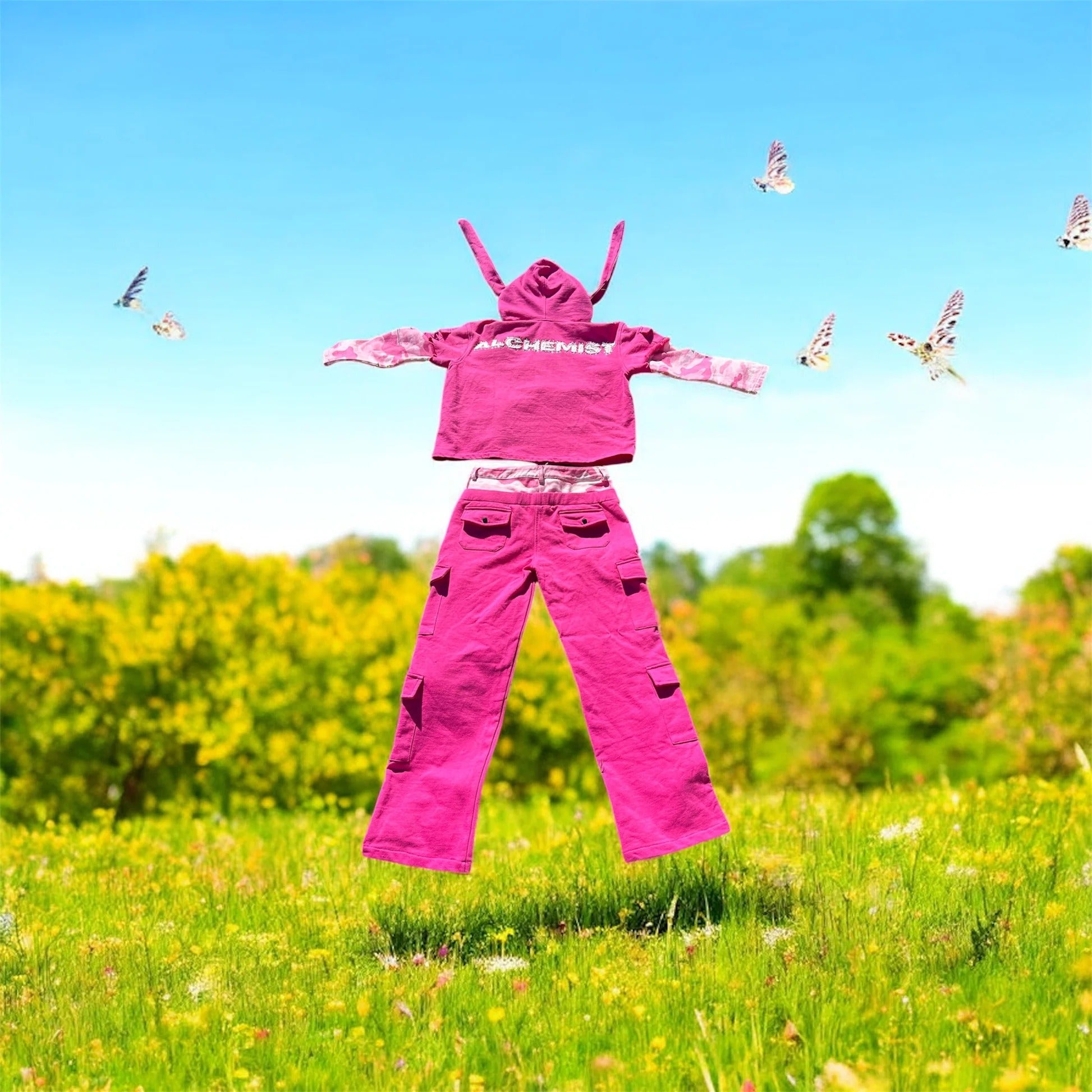 Cosmic Edition Trackpants — Celestial Rose